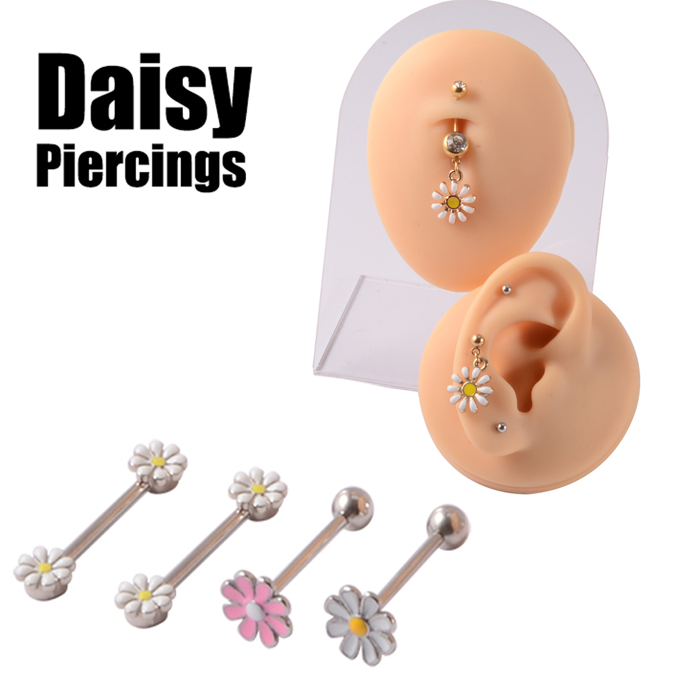 Yellow Body Jewelry - Кольцо из хирургической стали для пирсинга,