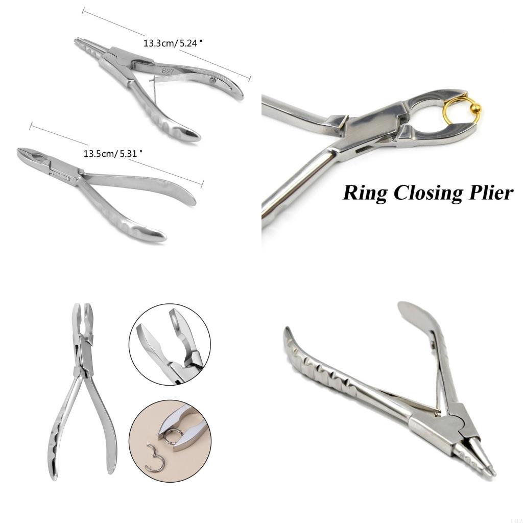 Body Jewelry Ring Opening Pliers - U4LA плоскогубцы для пирсинга из нержавеющей