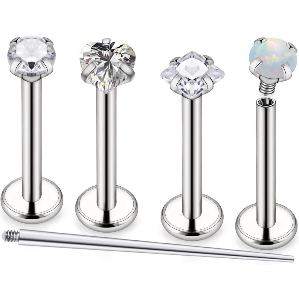 Body Jewelry For Sensitive Skin - Кольца носа из нержавеющей стали 16G