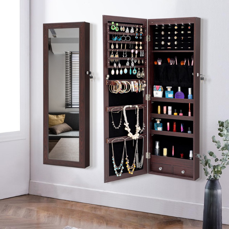 Body Jewelry Storage - Зеркало для туалета на все тело,