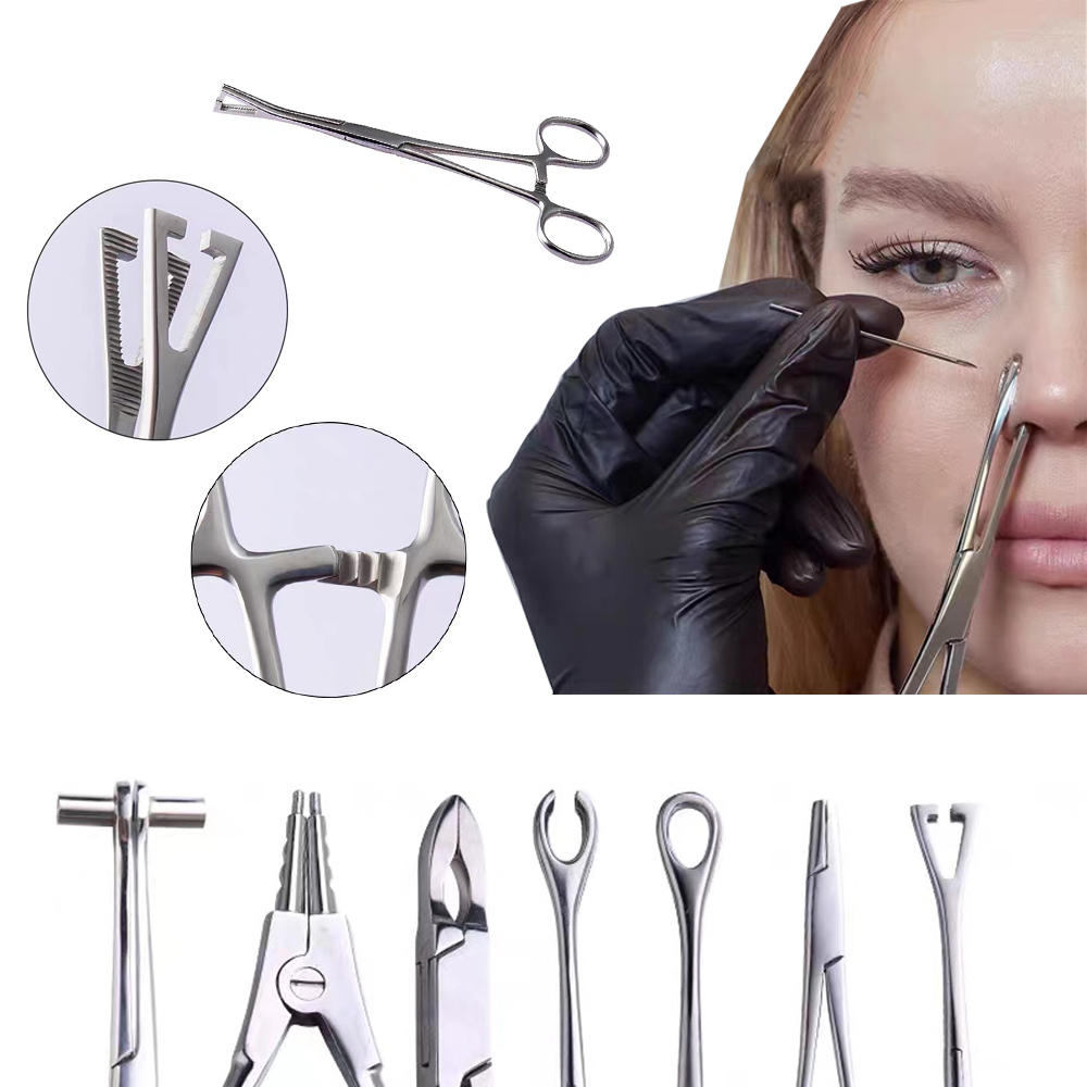 Body Jewelry Ring Opening Pliers - 1 шт., профессиональная хирургическая сталь, открытый