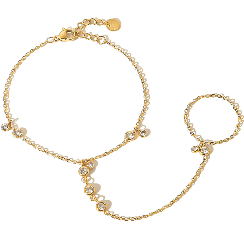 Yellow Body Jewelry - Браслет-цепочка из нержавеющей стали с покрытием