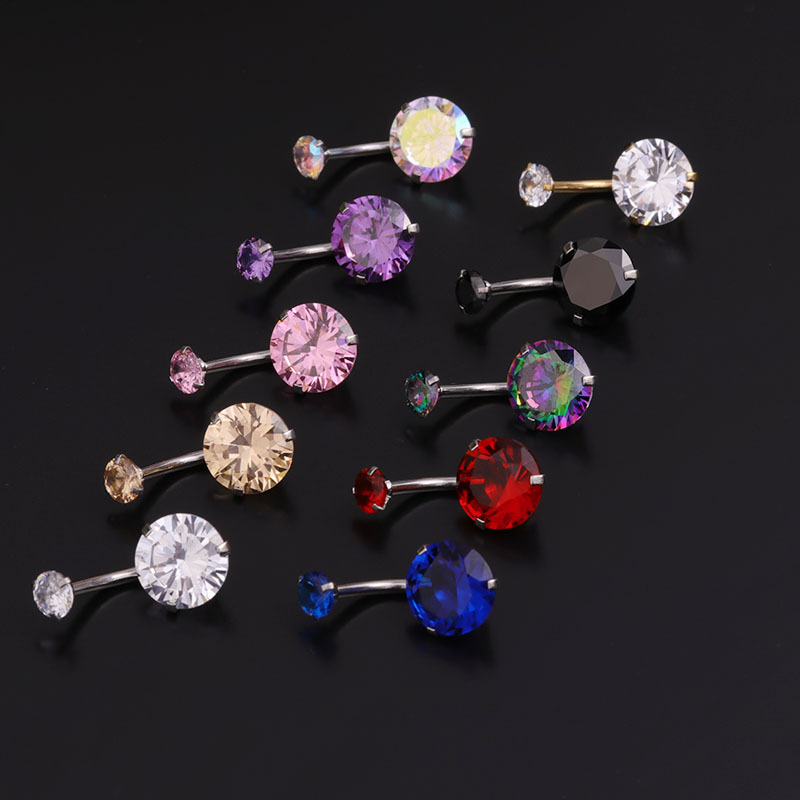 Body Jewelry For Sensitive Skin - Пирсинг для пупка 14G из хирургической