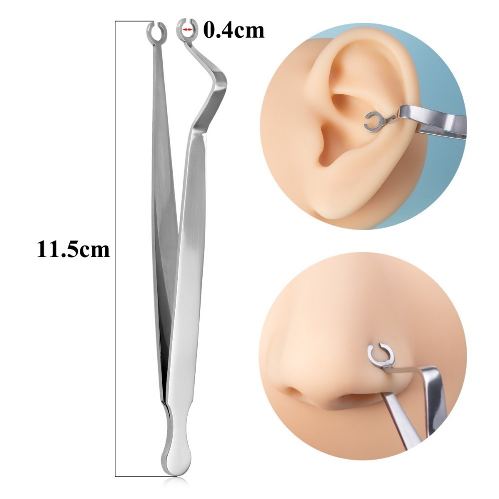 Body Jewelry Ring Opening Pliers - Профессиональные щипцы для пирсинга из хирургической