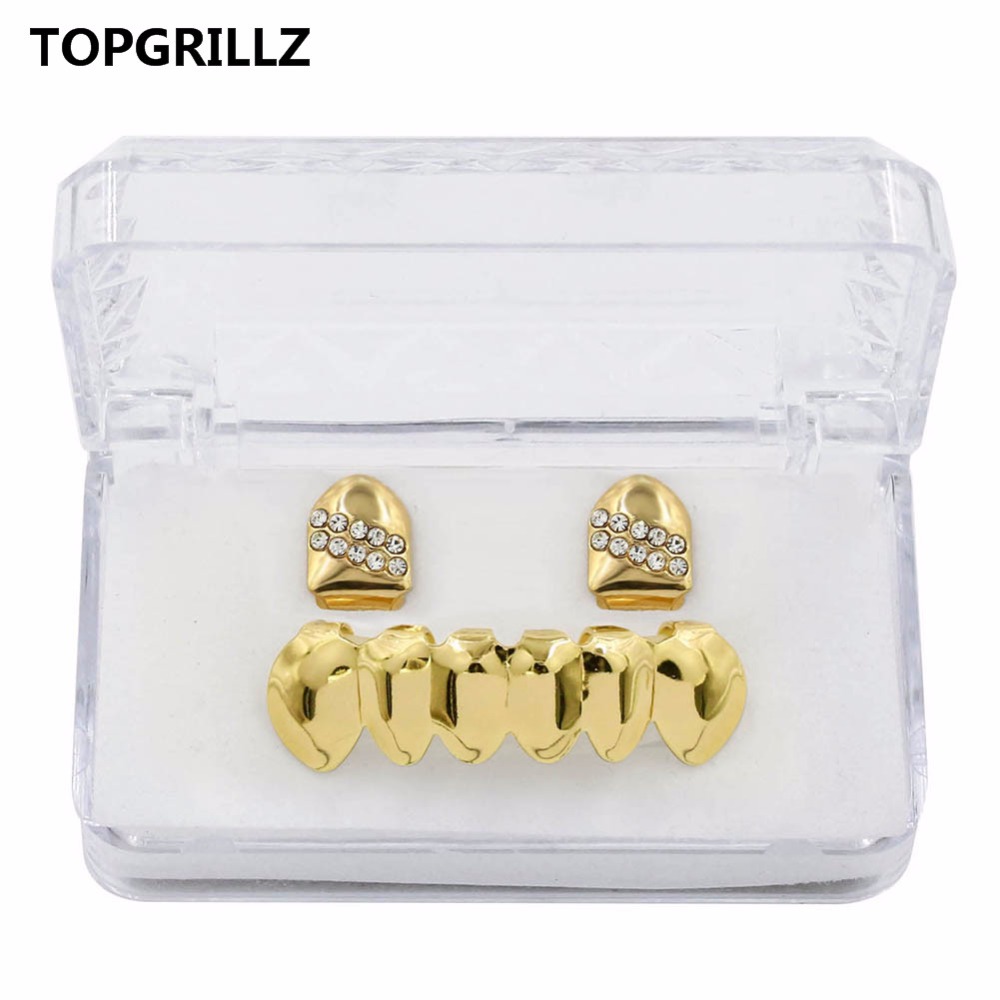 TOPGRILLZ хип-хоп Grillz желто – обзор и цена Yellow Body Jewelry