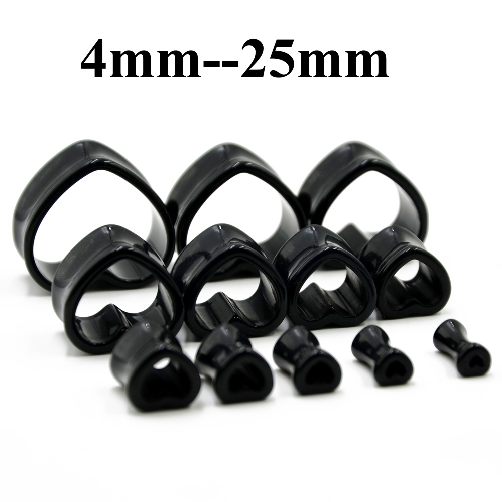 Акриловый черный, белый цвет в – обзор и цена Body Jewelry Gauges