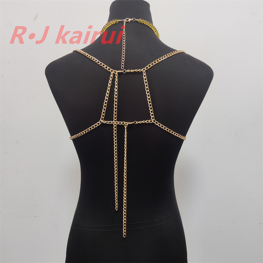 RJ модные сексуальные металлич – обзор и цена Yellow Body Jewelry