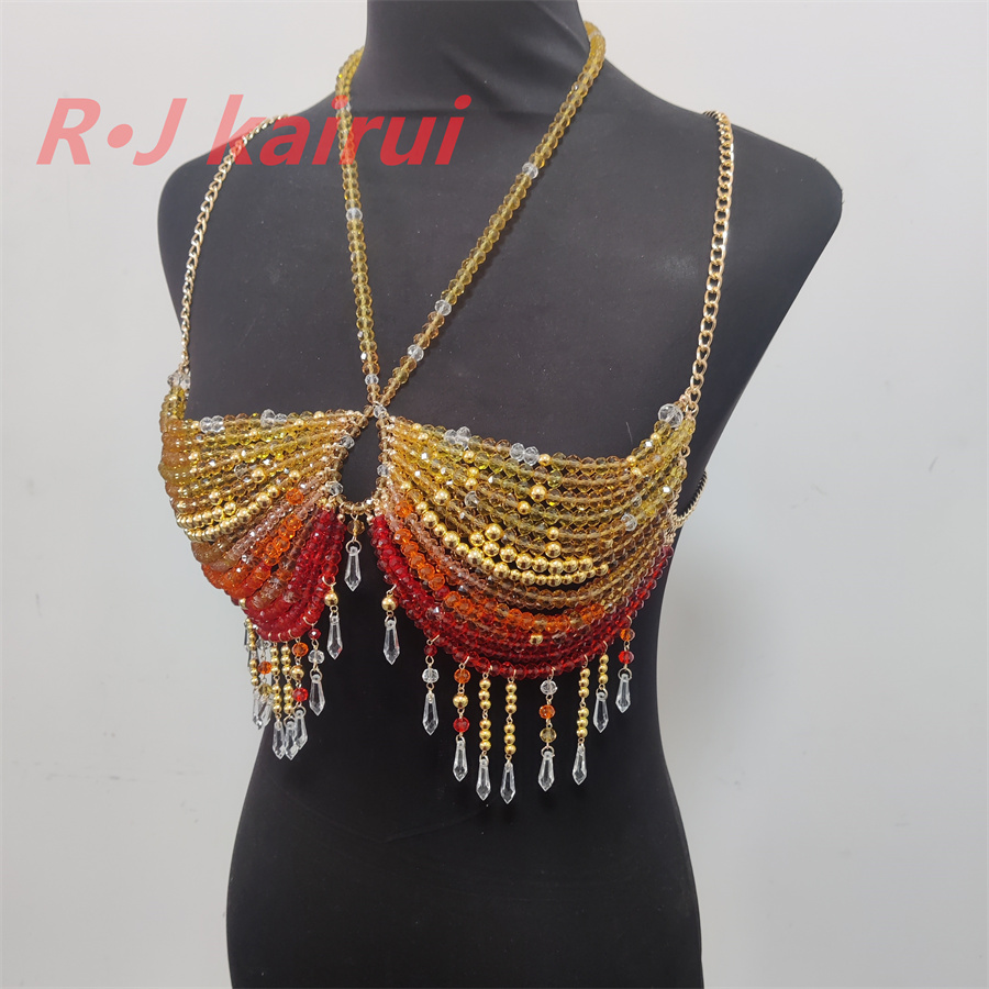 RJ модные сексуальные металлич – обзор и цена Yellow Body Jewelry