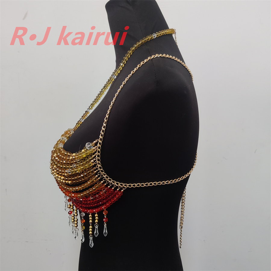 RJ модные сексуальные металлич – обзор и цена Yellow Body Jewelry
