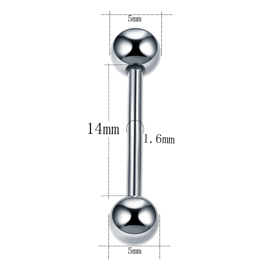1 шт. G23 титановая прямая иск – обзор и цена Tongue Barbell Straight