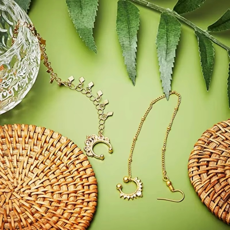 1 шт./набор: Желтое золото, им – обзор и цена Yellow Body Jewelry
