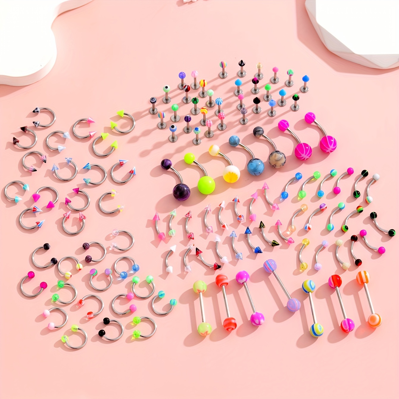45/80/110 шт., украшения для п – обзор и цена Body Jewelry Storage