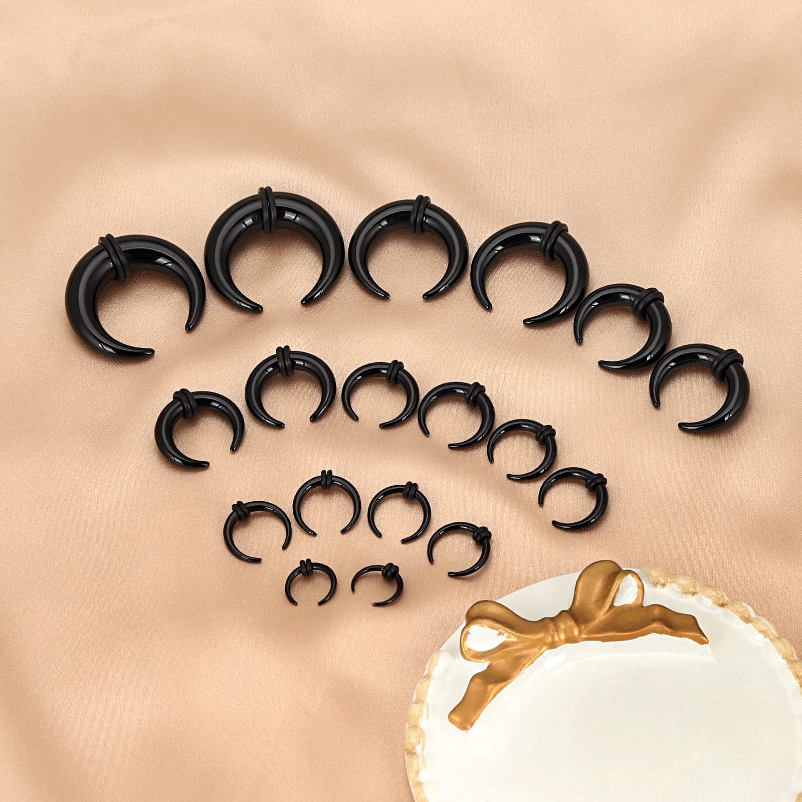 18 шт. акриловые конусы для пе – обзор и цена Body Jewelry Gauges