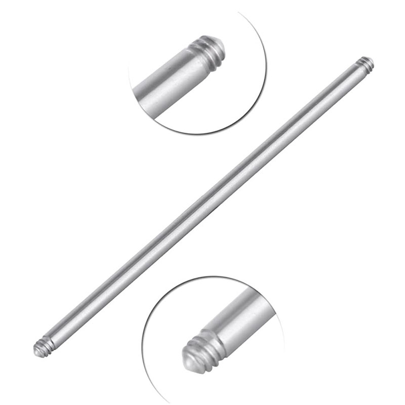 10 шт., 4-42 мм, хирургическая – обзор и цена Tongue Barbell Straight