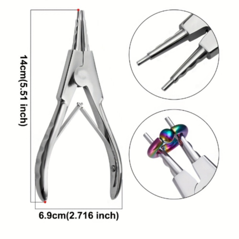 Профессиональные щипцы для рас – обзор и цена Body Jewelry Ring Opening Pliers