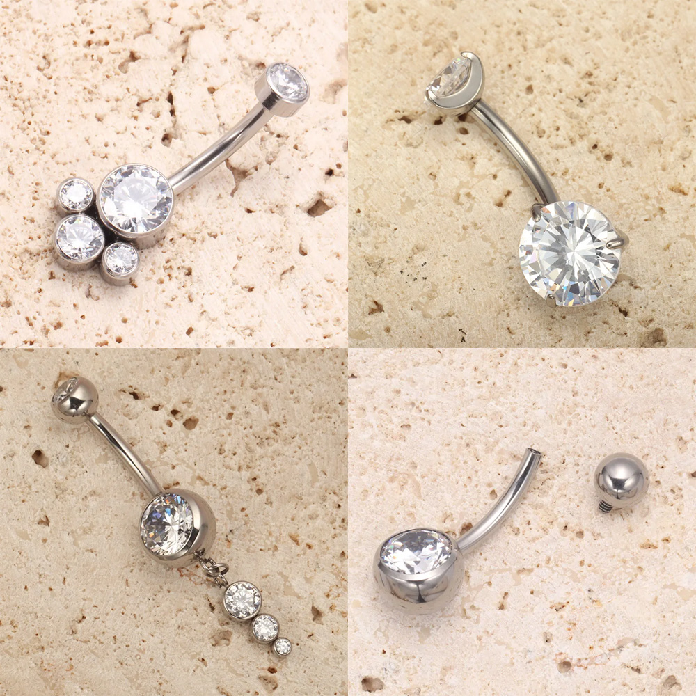 Титановый пирсинг для пупка AS – обзор и цена Body Jewelry For Sensitive Skin