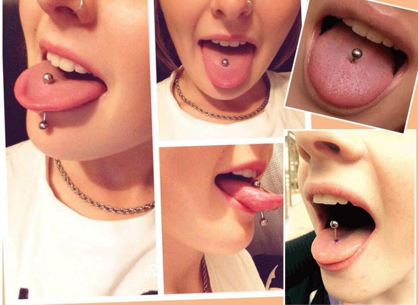 2 шт., 0,8 мм, длинное прямое  – обзор и цена Tongue Barbell Straight