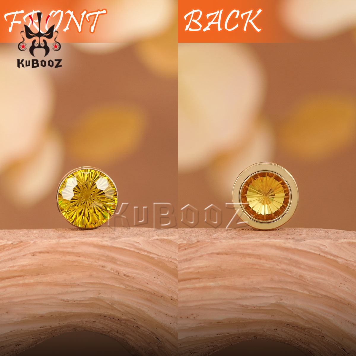2 шт. блестящие желтые кристал – обзор и цена Yellow Body Jewelry