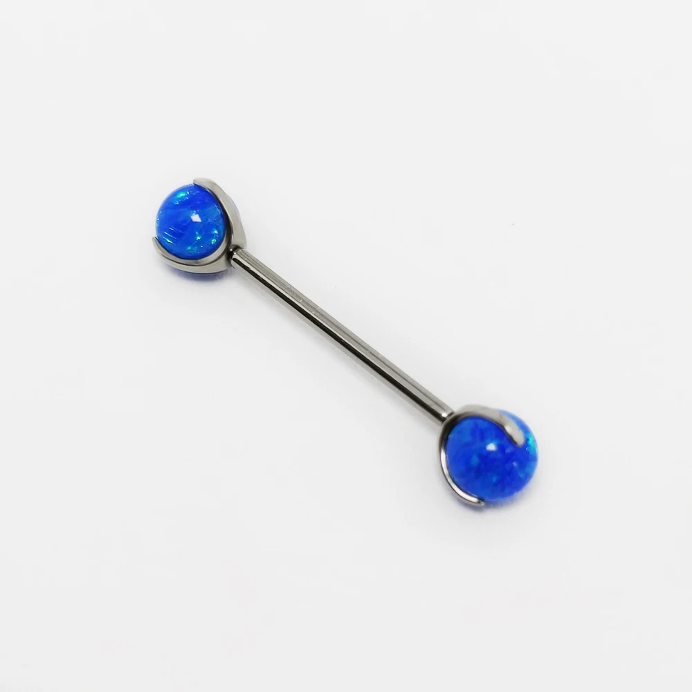 G23 Титановый опал Шарики для  – обзор и цена Tongue Barbell Straight