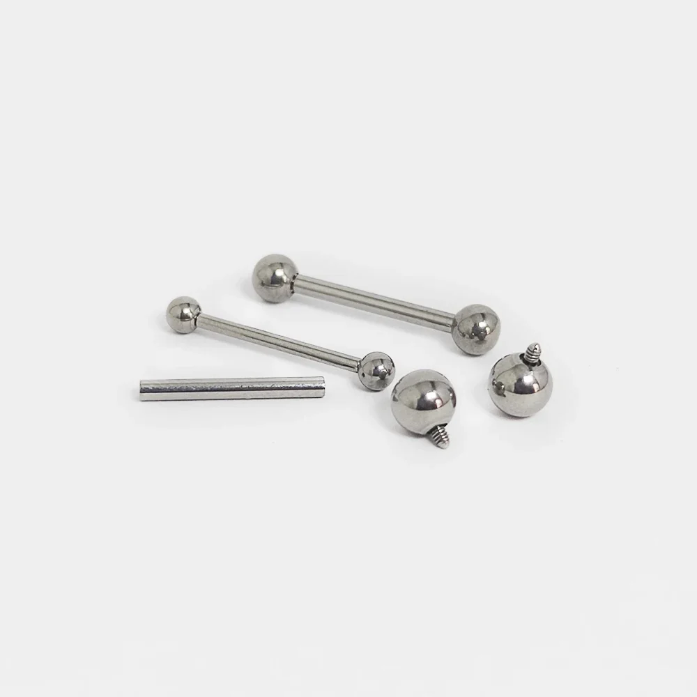 ASTM F136 Титановые шарики для – обзор и цена Tongue Barbell Straight