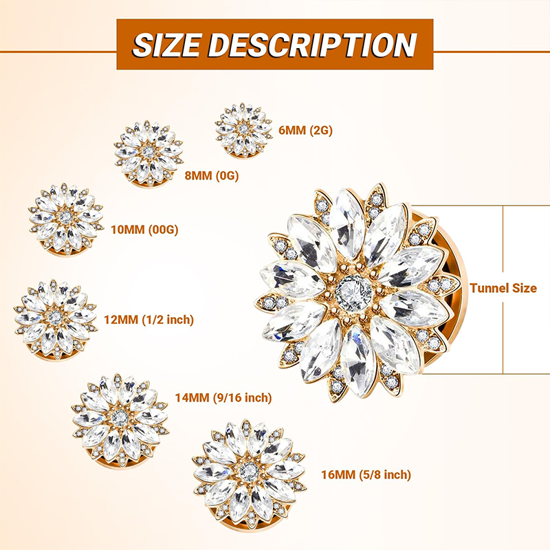 Заглушки и тоннели для ушей с  – обзор и цена Body Jewelry Gauges