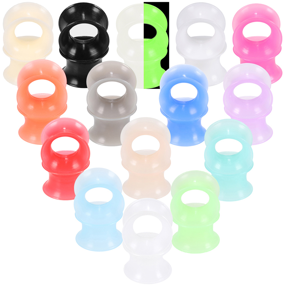 30 шт./лот, силиконовая гибкая – обзор и цена Body Jewelry Gauges