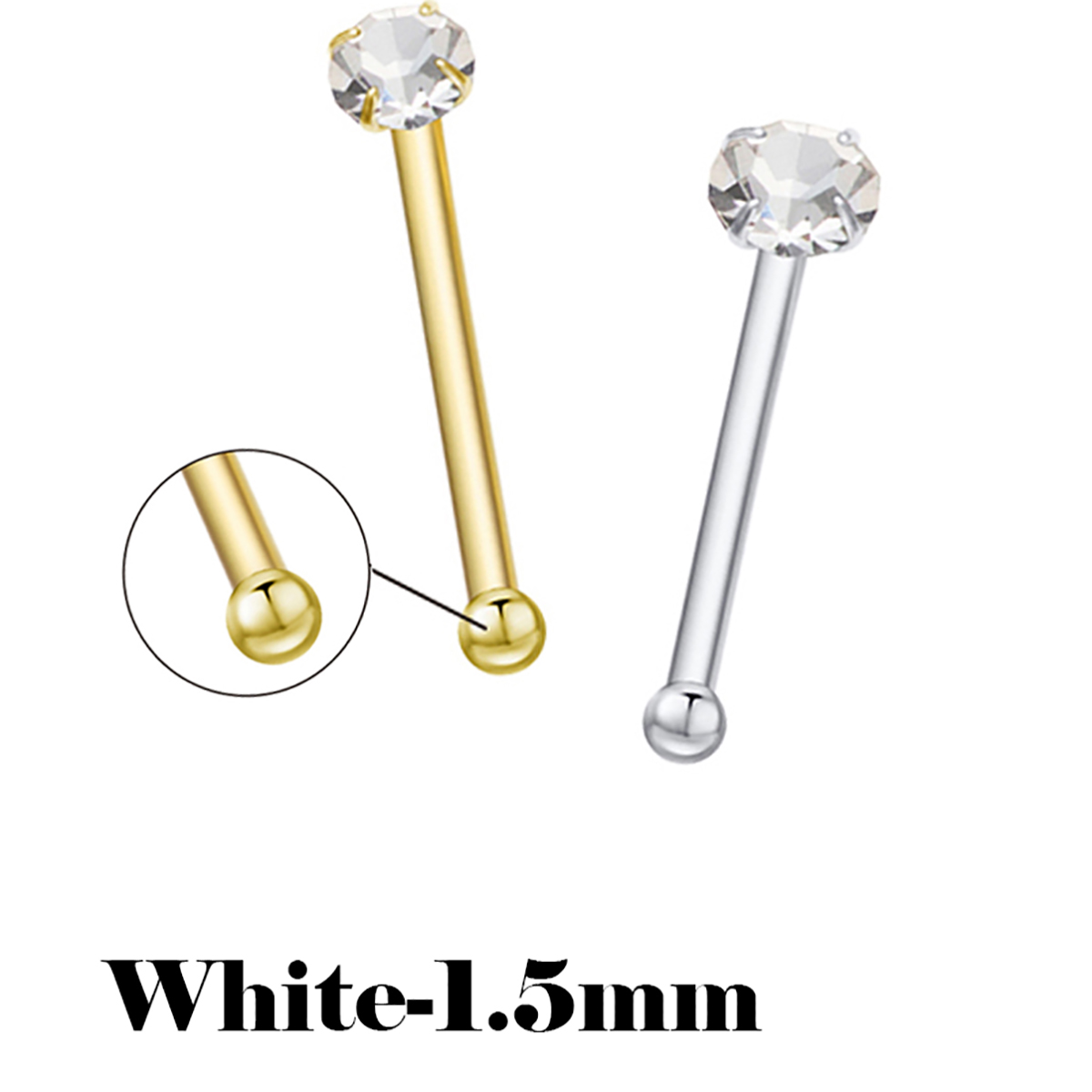 Женские шпильки для носа из ст – обзор и цена Body Jewelry La