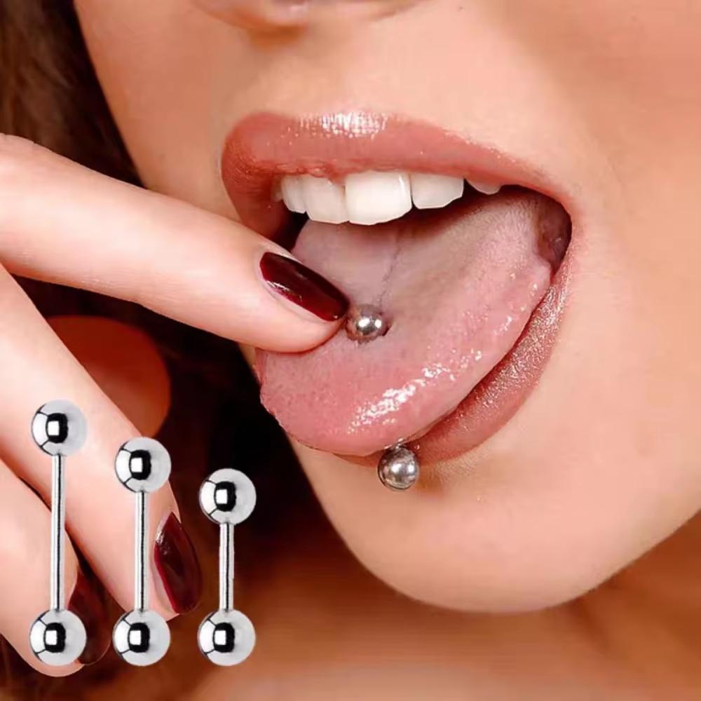 1PC из нержавеющей стали прямы – обзор и цена Tongue Barbell Straight