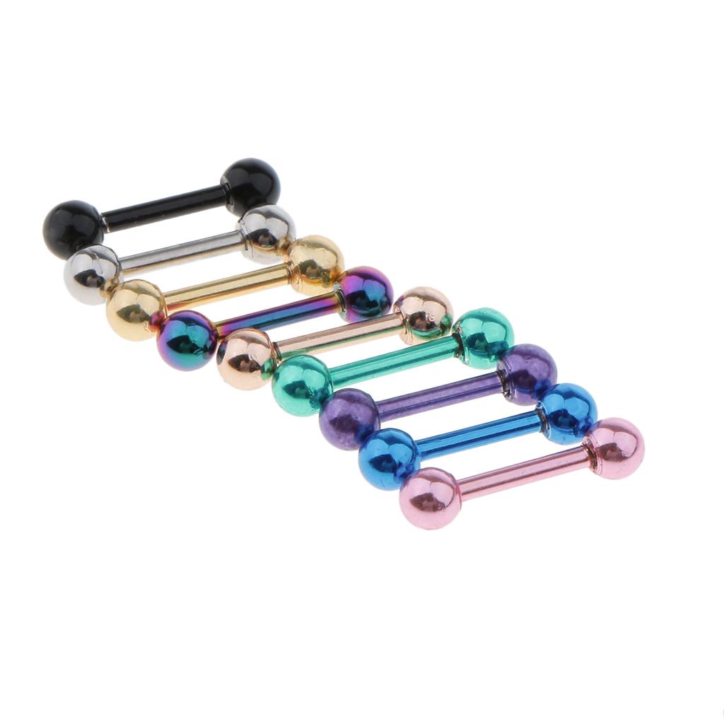 Пирсинг-штанги 16G из нержавею – обзор и цена Tongue Barbell Straight